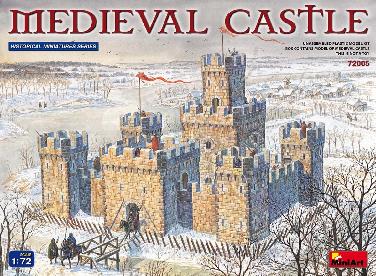 Zdjęcie główne produktu Medieval Castle 1:72 MiniArt 72005