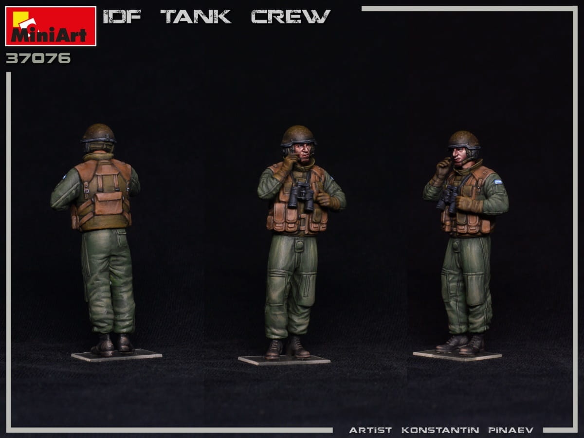 Zdjęcie dodatkowe produktu IDF Tank Crew 1:35 MiniArt 37076