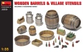 Zdjęcie główne produktu Wooden Barrels and Village Utensils 1:35 MiniArt 35550