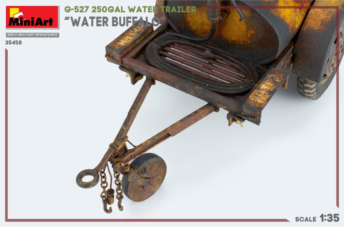 Zdjęcie dodatkowe produktu G-527 250 gal Water Trailer Water Buffalo 1:35 MiniArt 35458