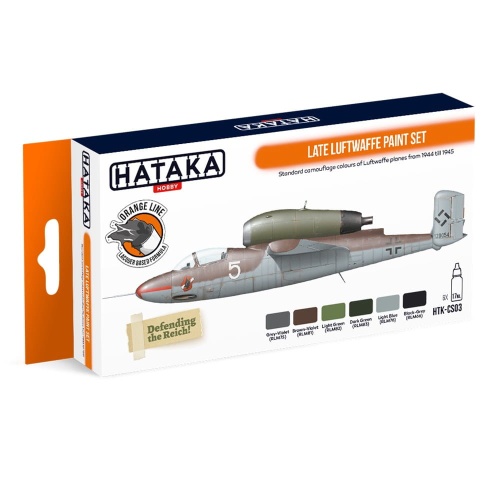 Hataka CS03 Late Luftwaffe paint set