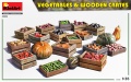 Zdjęcie dodatkowe produktu Vegetables and Wooden Crates 1:35 MiniArt 35629