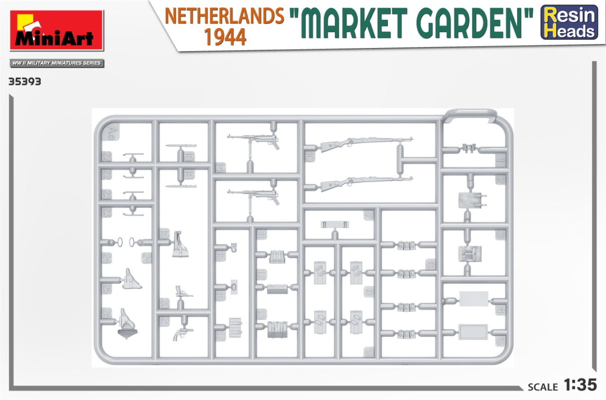 Zdjęcie dodatkowe produktu Market Garden Netherlands 1944 1:35 MiniArt 35393