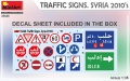 Zdjęcie dodatkowe produktu Traffic Signs Syria 2010s 1:35 MiniArt 35648