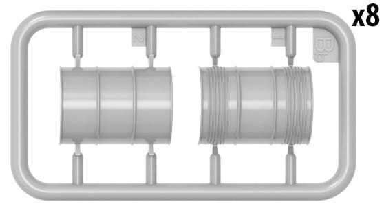 Zdjęcie dodatkowe produktu Fuel and Oil Drums 1:35 MiniArt 35613