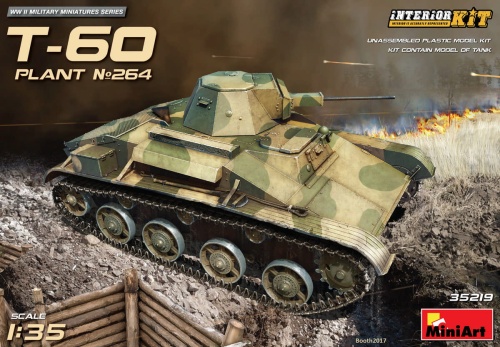 Soviet Light Tank T-60 Plant No. 264 1:35 MiniArt 35219