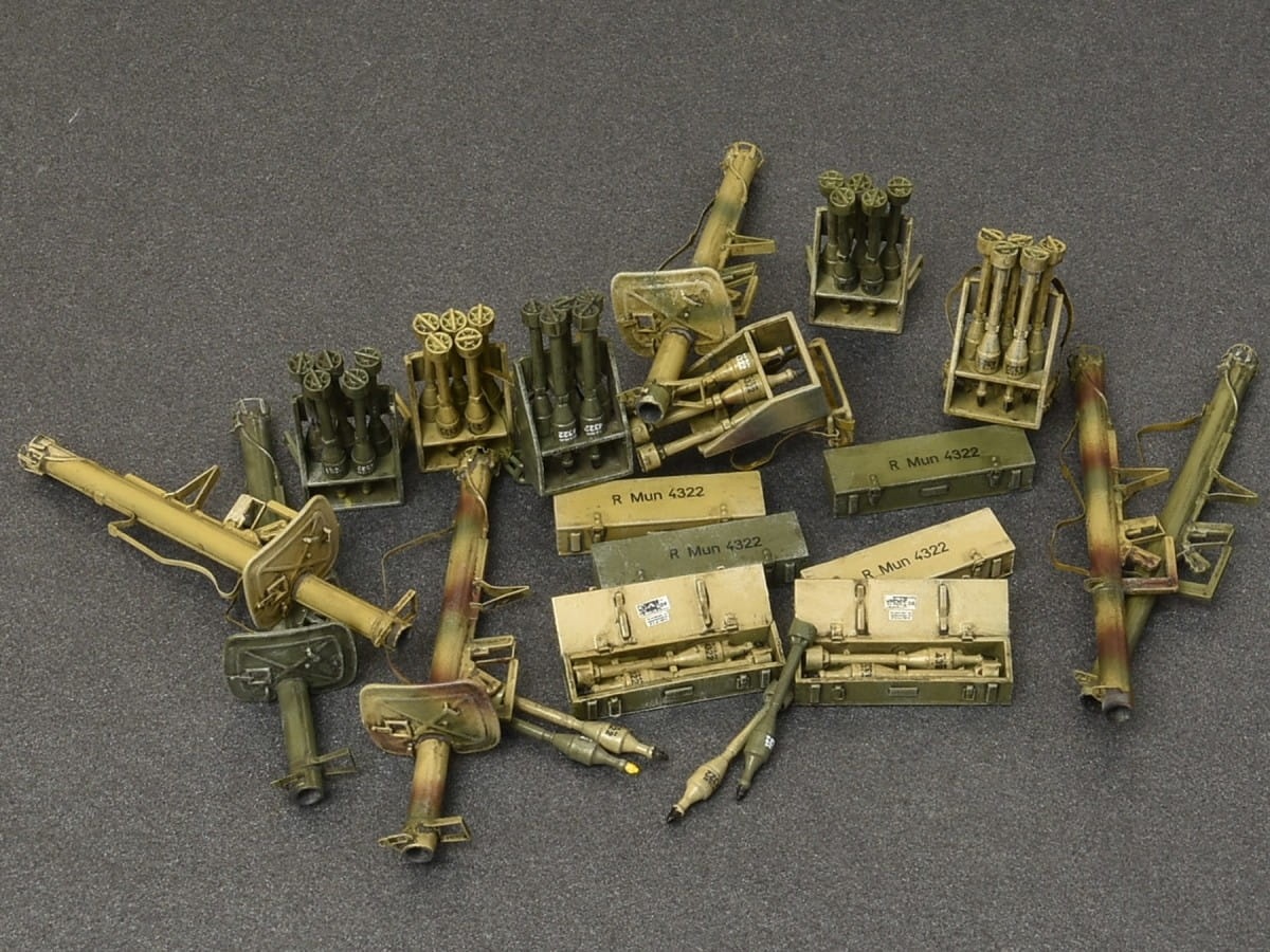 Zdjęcie dodatkowe produktu Panzerschreck RPzB. 54 and Ofenrohr RPzB. 43 Set 1:35 MiniArt 35263