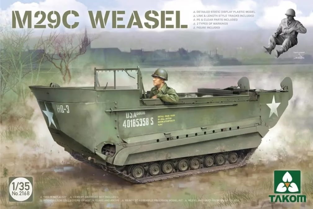 Zdjęcie główne produktu M29C Weasel 1:35 Takom 2168