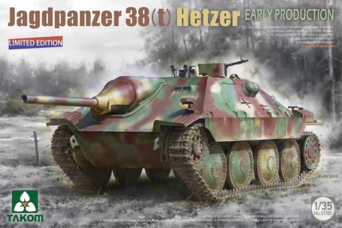Jagdpanzer 38(t) Hetzer Early Production 1:35 Takom 2170X