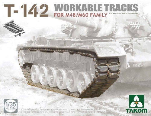 T-142 Workable Tracks for M48/60 1:35 Takom 2164