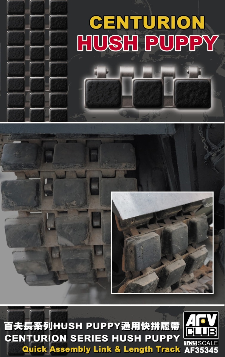Zdjęcie główne produktu Centurion Series Hush Puppy Quick Assembly Link and Length Track 1:35 AFV Club 35345