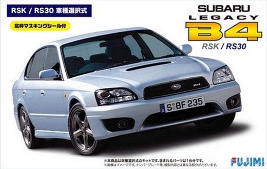 Zdjęcie główne produktu Subaru Legacy B4 RSK/RS30 with Window Frame Masking Stickers 1:24 Fujimi 039329