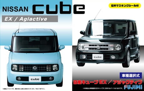 Zdjęcie główne produktu Nissan Cube EX/Agiactive 1:24 Fujimi 039374