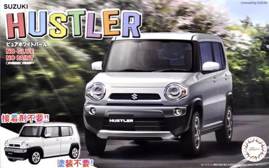 Zdjęcie główne produktu Suzuki Hustler (Pure White Pearl) 1:24 Fujimi 066059