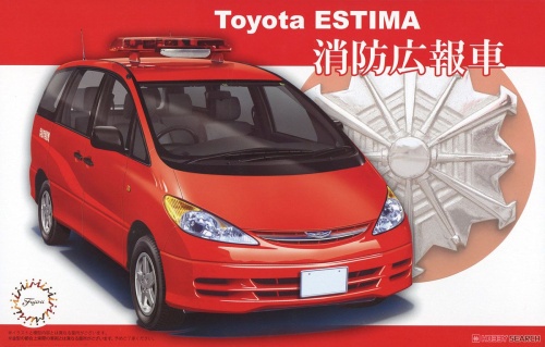 Toyota Estima Fire Brigade Car 1:24 Fujimi 039831