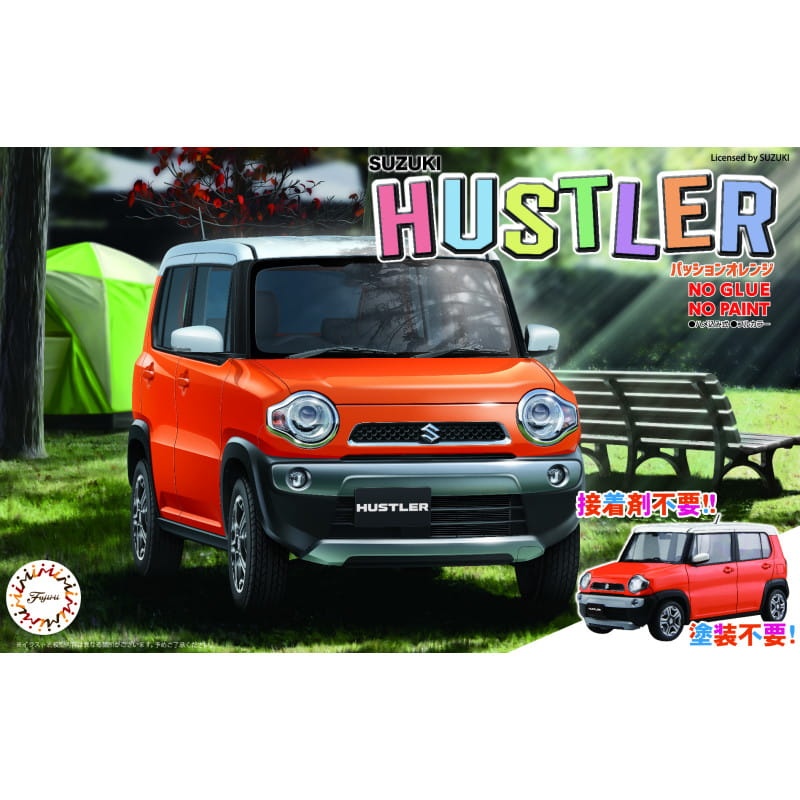 Zdjęcie dodatkowe produktu Suzuki Hustler (Passion Orange) 1:24 Fujimi 066011