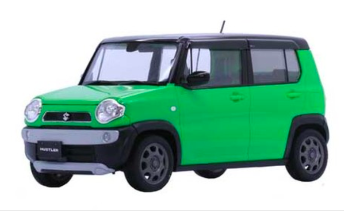 Zdjęcie główne produktu Suzuki Hustler (G/Positive Green Metallic) 1:24 Fujimi 066226