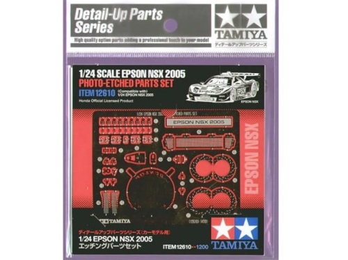 Epson NSX 2005 Photo-Etched Parts 1:24 Tamiya 12610