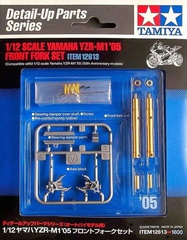 Zdjęcie główne produktu Yamaha YZR-M105 Front Fork Set 1:12 Tamiya 12613