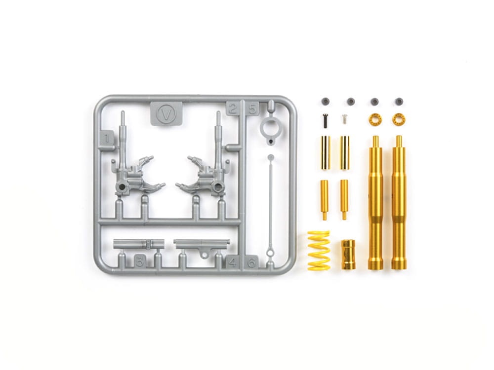 Zdjęcie dodatkowe produktu Kawasaki Ninja ZX-RR Front Fork Set 1:12 Tamiya 12619