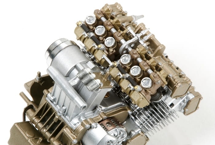 Zdjęcie dodatkowe produktu Honda GP Racer RC166 Clutch and Front Fork Set 1:12 Tamiya 12632