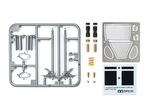 Suzuki GSX-RR 20 Front Fork Set 1:12 Tamiya 12691