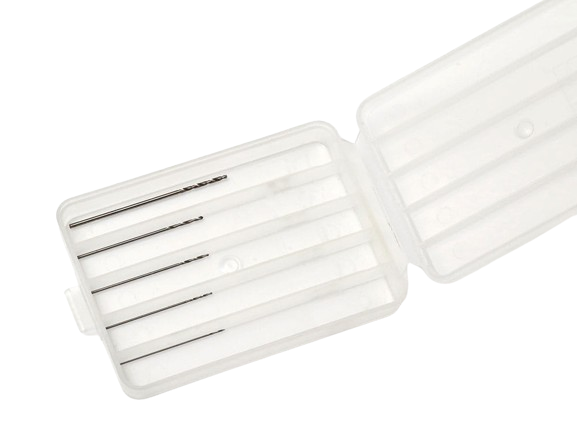 Zdjęcie główne produktu Zestaw wierteł precyzyjnych (0,3-0,8mm, 5szt.) Tamiya 74044 Fine Drill Set