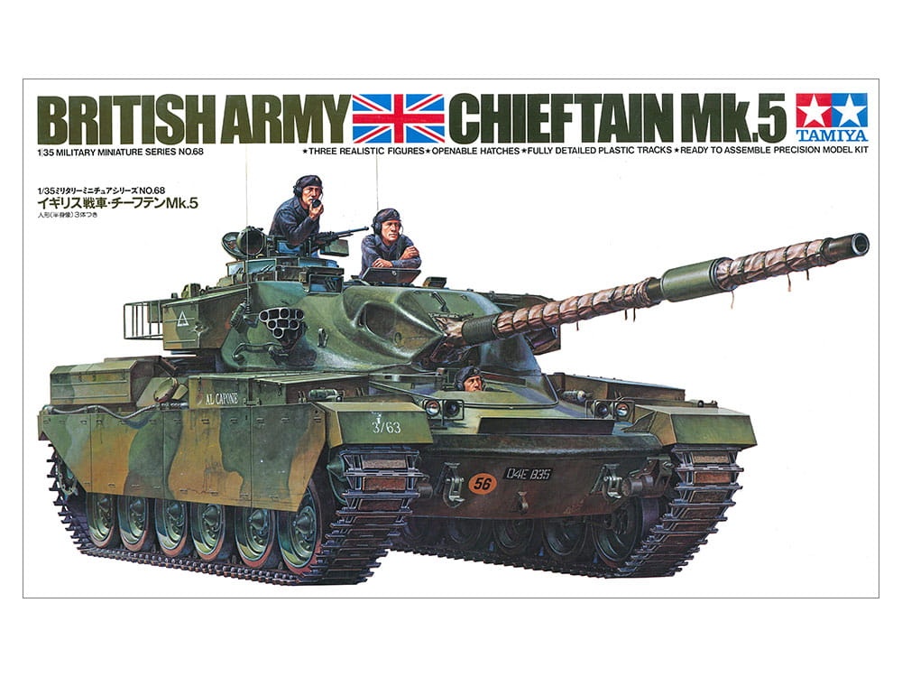 Zdjęcie główne produktu British Chieftain Mk.5 Tank 1:35 Tamiya 35068