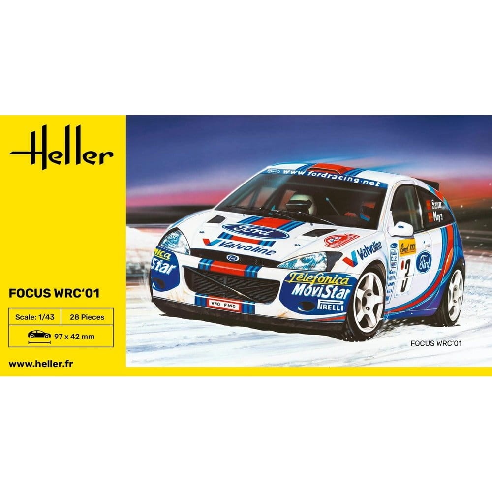Zdjęcie dodatkowe produktu Ford Focus WRC'01 1:43 Heller 80196