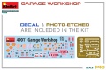 Zdjęcie dodatkowe produktu Garage Workshop 1:48 MiniArt 49011