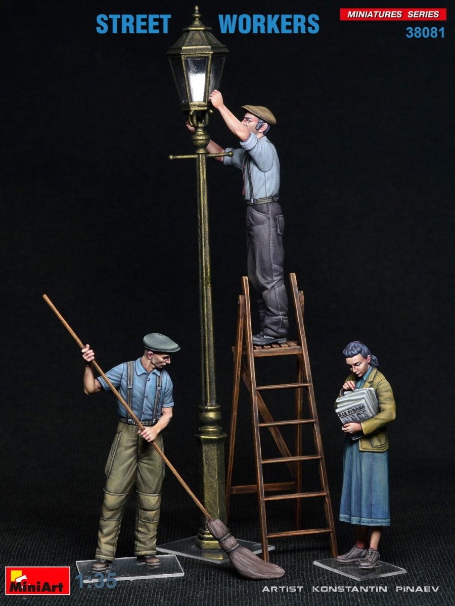 Zdjęcie dodatkowe produktu Street Workers 1:35 MiniArt 38081
