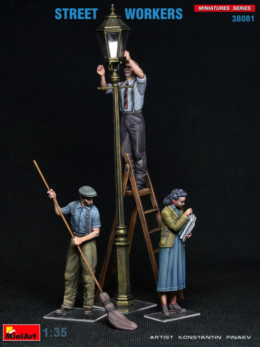 Zdjęcie dodatkowe produktu Street Workers 1:35 MiniArt 38081