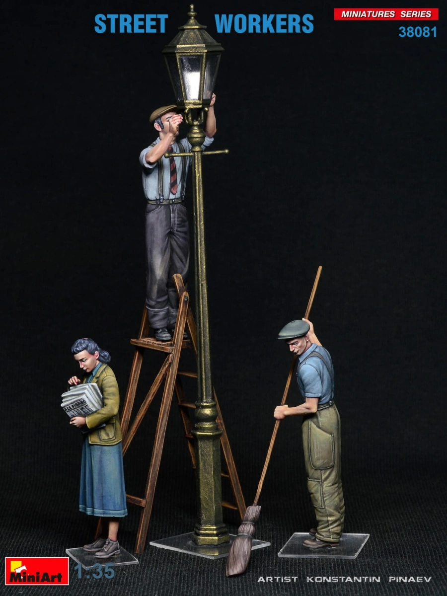 Zdjęcie dodatkowe produktu Street Workers 1:35 MiniArt 38081