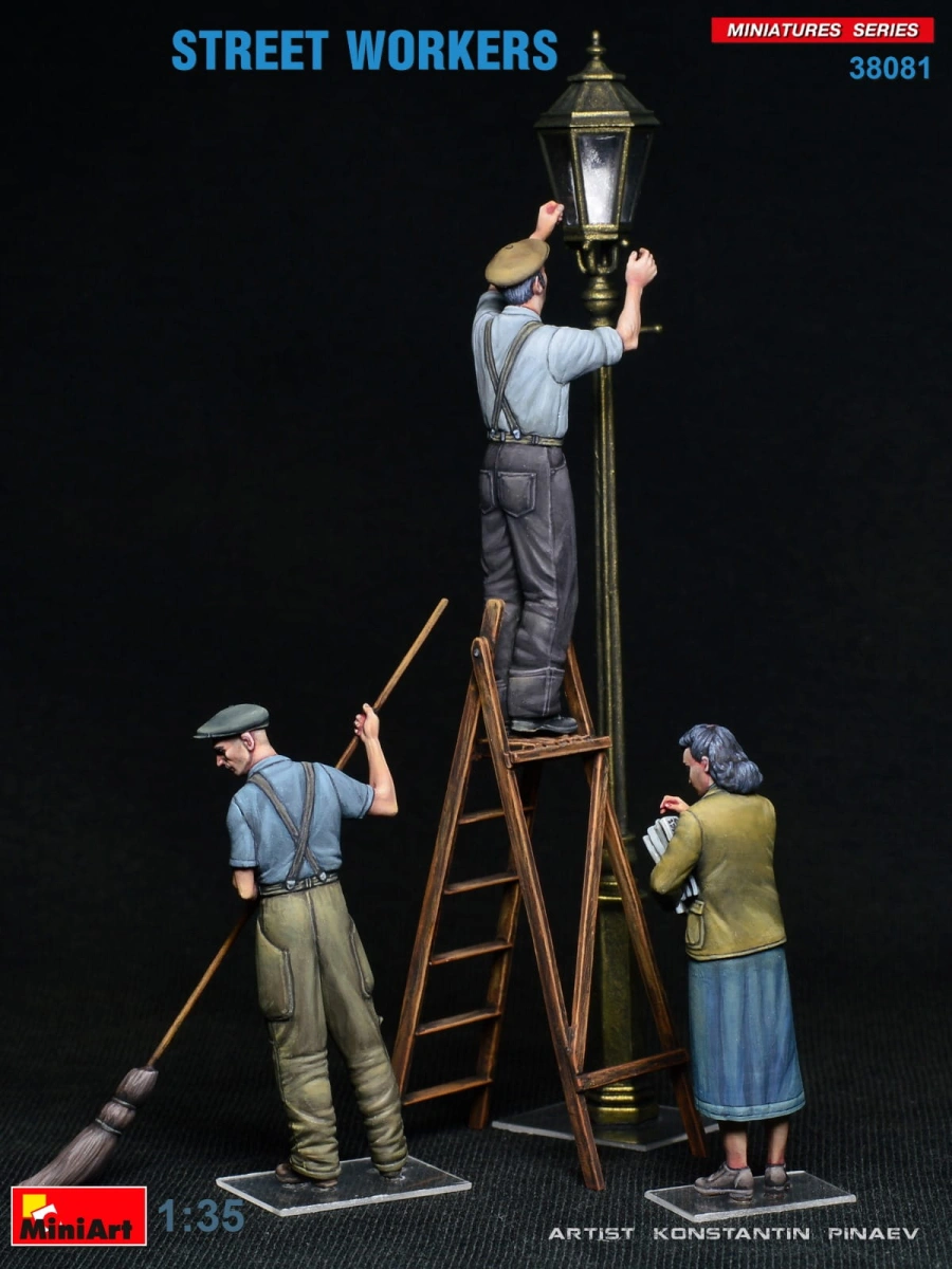 Zdjęcie dodatkowe produktu Street Workers 1:35 MiniArt 38081