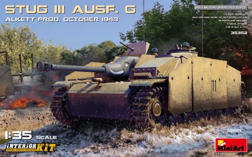 StuG III Ausf. G Alkett Prod. October 1943 1:35 MiniArt 35352