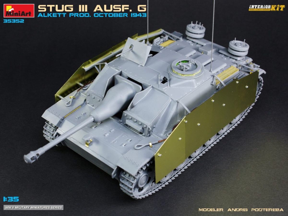 Zdjęcie dodatkowe produktu StuG III Ausf. G Alkett Prod. October 1943 1:35 MiniArt 35352