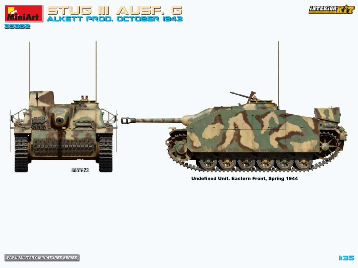 Zdjęcie dodatkowe produktu StuG III Ausf. G Alkett Prod. October 1943 1:35 MiniArt 35352