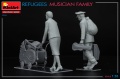 Zdjęcie dodatkowe produktu Refugees. Musician Family 1:35 MiniArt 38084