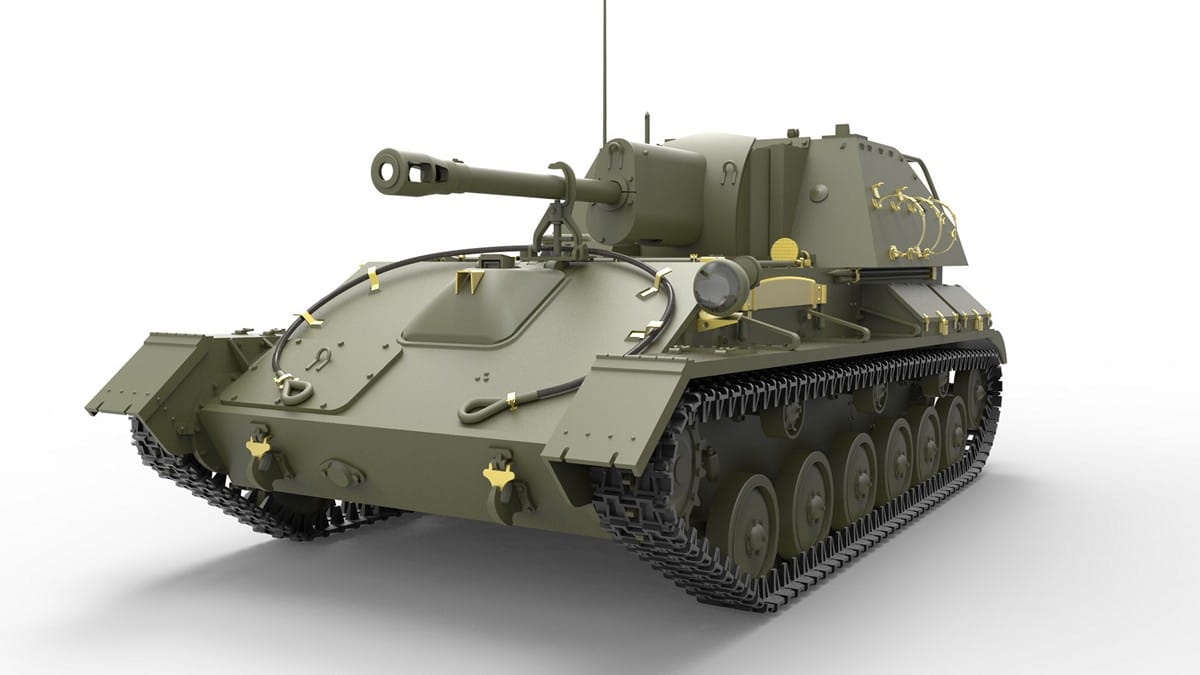 Zdjęcie dodatkowe produktu Su-76M w/Crew Special Edition 1:35 MiniArt 35262