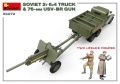 Zdjęcie dodatkowe produktu Soviet 2T 6x4 Truck and 76mm USV-BR Gun 1:35 MiniArt 35272