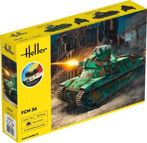 FCM 36 STARTER KIT 1:35 Heller 35322