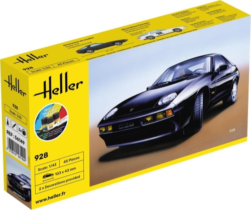 Porsche 928 STARTER KIT 1:43 Heller 56149