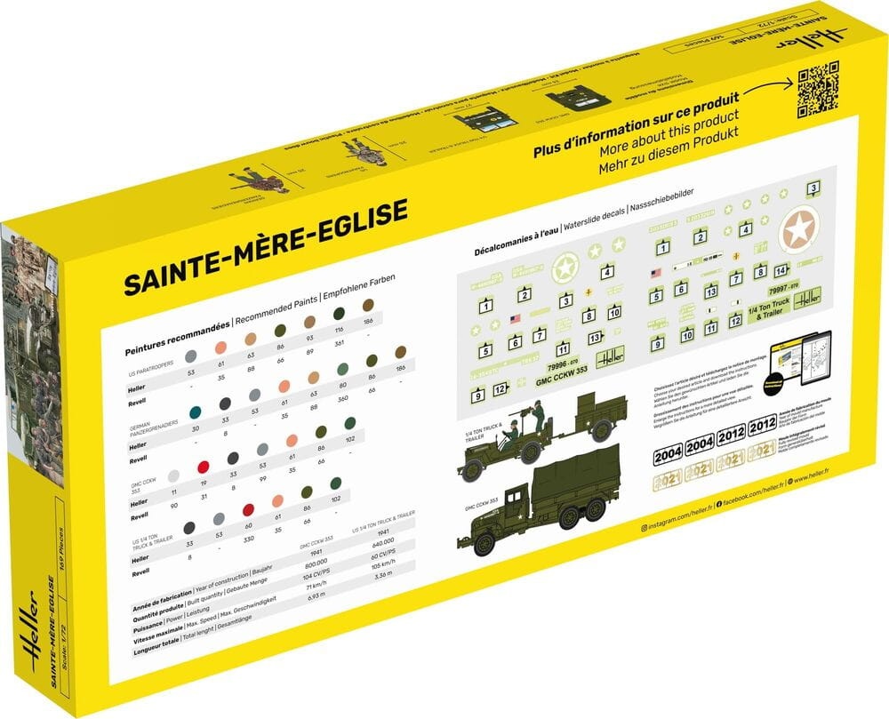 Zdjęcie dodatkowe produktu Sainte-Mere-Eglise 1:72 Heller 50327