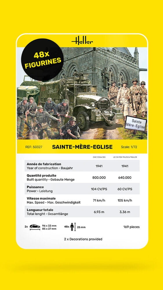 Zdjęcie dodatkowe produktu Sainte-Mere-Eglise 1:72 Heller 50327