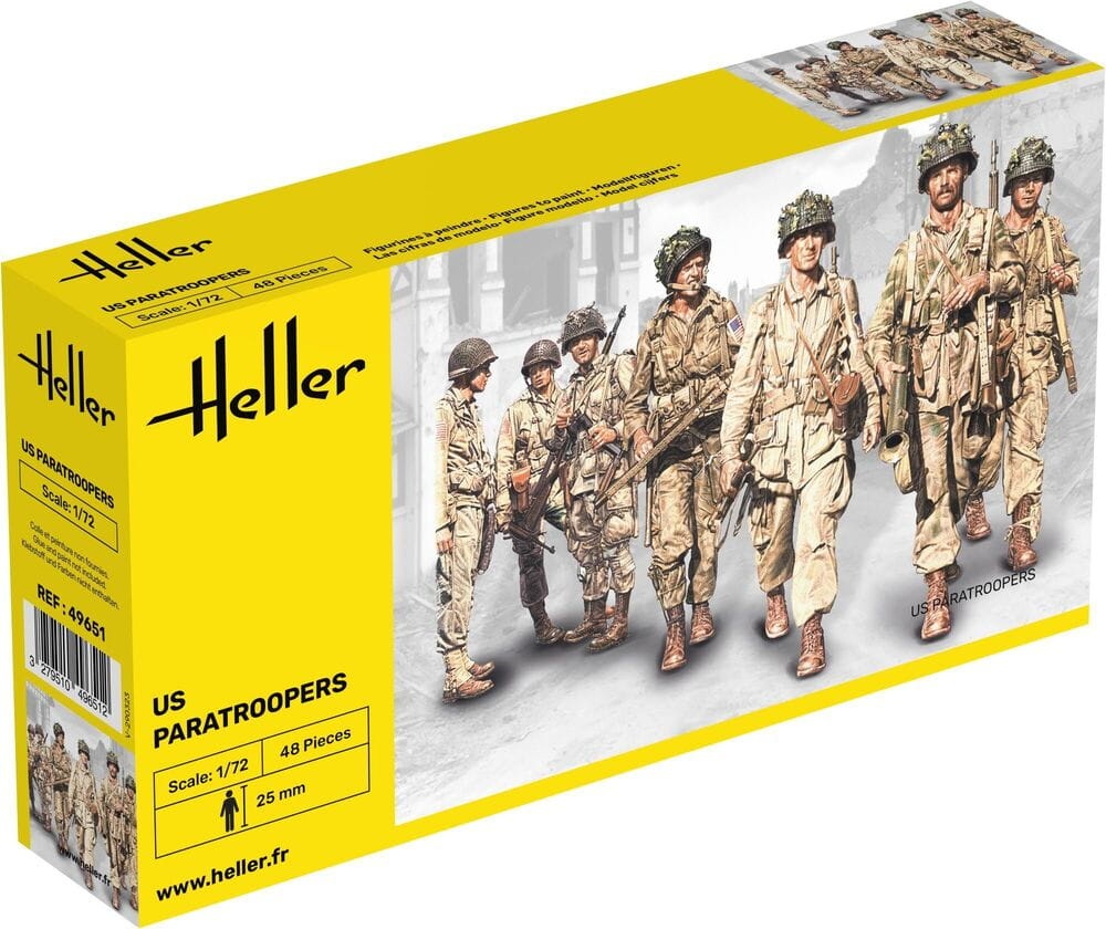 Zdjęcie główne produktu American Paratroops 1:72 Heller 49651