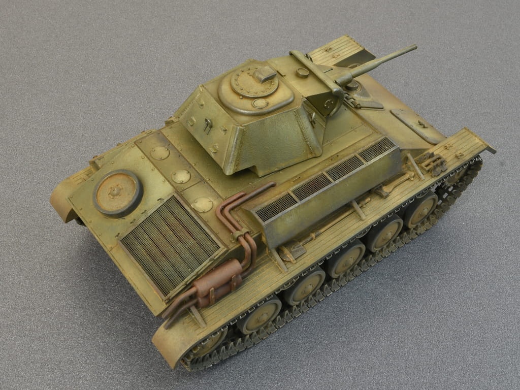 Zdjęcie dodatkowe produktu T-70M Soviet Light Tank w/Crew 1:35 MiniArt 35194