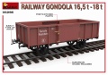 Zdjęcie dodatkowe produktu Railway Gondola 16,5-18t 1:35 MiniArt 35296