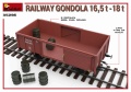 Zdjęcie dodatkowe produktu Railway Gondola 16,5-18t 1:35 MiniArt 35296