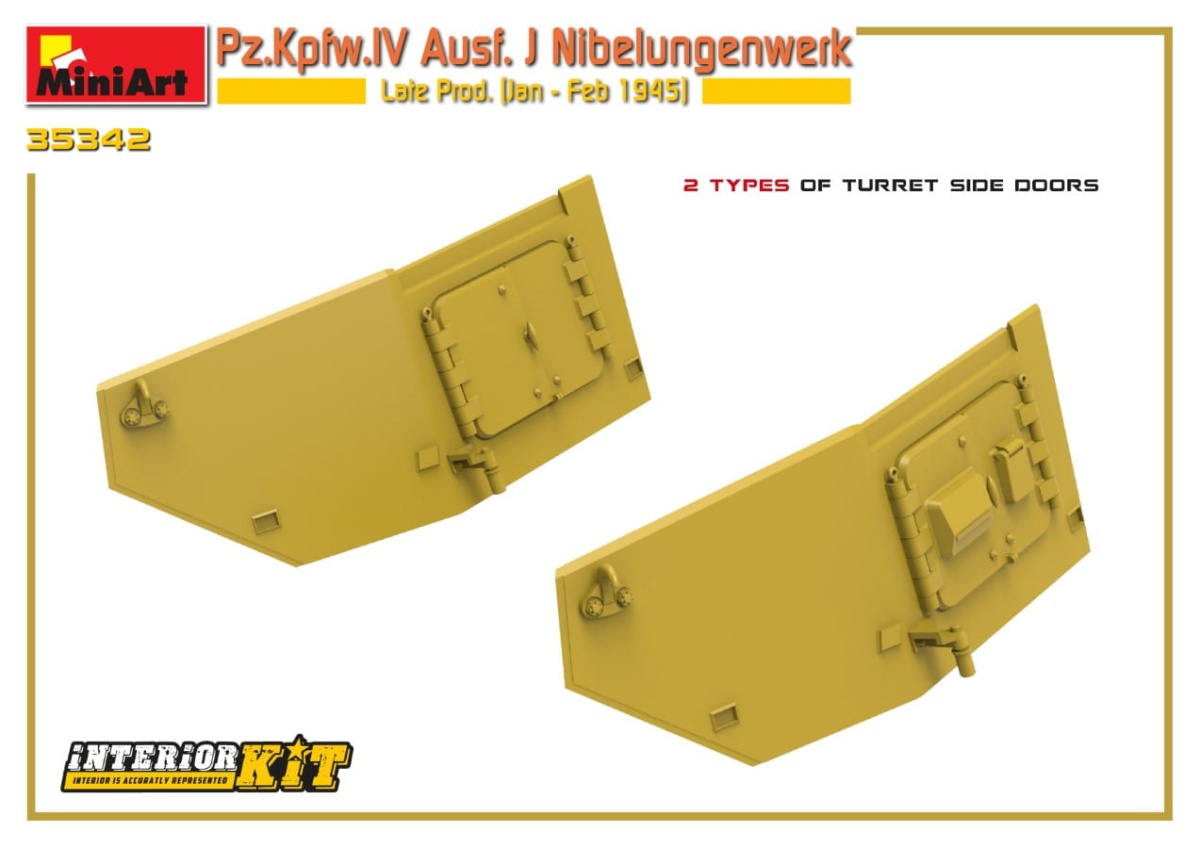 Zdjęcie dodatkowe produktu Pz.Kpfw.IV Ausf. J Nibelungenwerk 1:35 MiniArt 35342