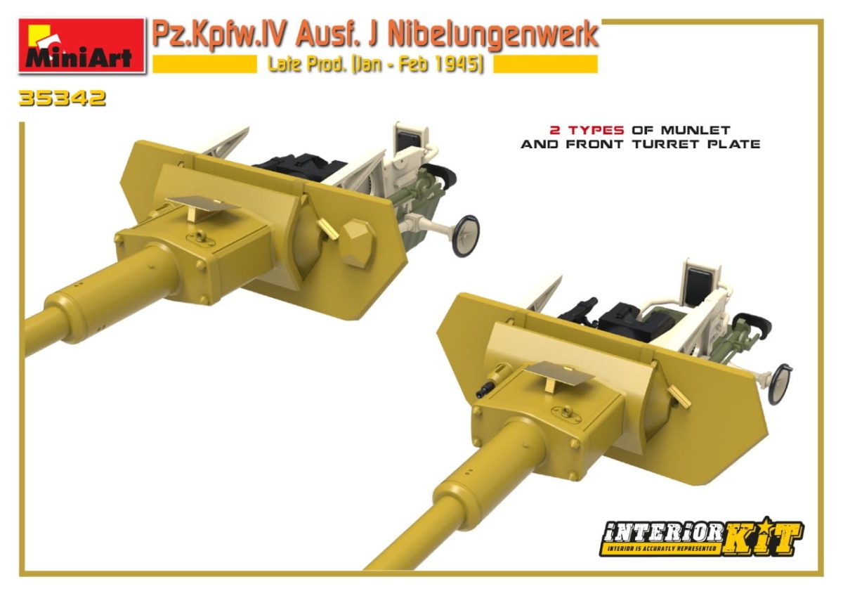 Zdjęcie dodatkowe produktu Pz.Kpfw.IV Ausf. J Nibelungenwerk 1:35 MiniArt 35342
